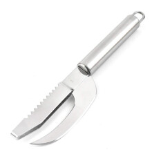 Professional Metal Fish Scaler and Gut Remover 23cm4cm1cm Kitchen Seafood Prep Tool