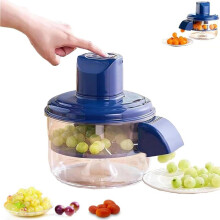 (20.8 cm) Electric Grape Cleaning Machine Small Fruit Peeler Home Kitchen Cherry Tomato Garlic Peeling Tool Effortless Cleaning Electric Fruit Washer