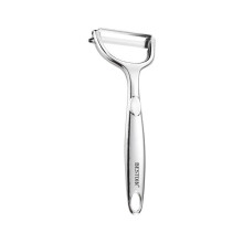 Y-Shape Vegetable Fruit Slicer, Stainless Steel Blade, Ergonomic Anti-Slip Handle, Multifunctional Kitchen Tool, 1 Flat Blade