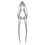 BREZIUM Long Handle Walnut Cracker Metal 15 cm Silver Nutcracker Kitchen Tool 1