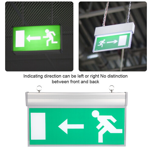 Notfall-Lichtzeichen links Acryl 12LED 1