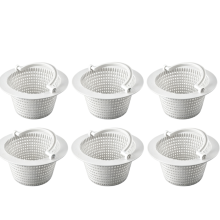 Lot de 6 paniers d'écumoire de rechange compatibles avec 513330 SP1091WMCrépine de filtre de piscine facile à nettoyer