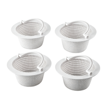 Lot de 4 paniers d'écumoire de rechange compatibles avec 513330 SP1091WMCrépine de filtre de piscine facile à nettoyer