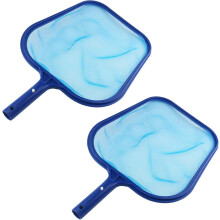 Lot de 2 épuisettes de piscine - Râteau à mailles robustes pour l'entretien quotidien de la piscine