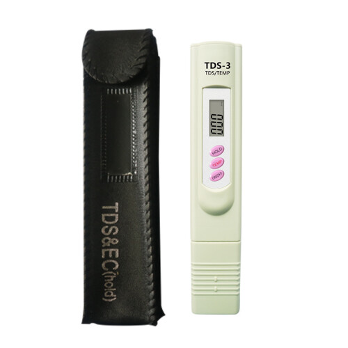 Digitálny TDS meter, TDS PPM a tester teploty pre pitnú vodu, akvárium, hydroponiku, bazén a RO systémy
