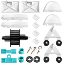 Kit d'entretien pour robots nettoyeurs de piscine : nacelle en A et roulements de turbine (AXV417WHP et AXV621DAT)