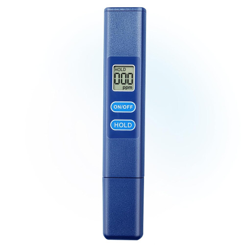 High Precise Digital Water Testing Pen, Multi-Purpose EC TDS Meter for Pools, Ponds and Hydroponics