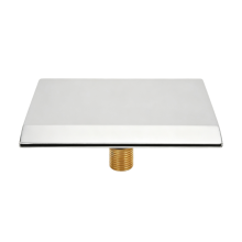 Bec cascade en acier inoxydable pour piscine, spa ou baignoire - Robinet de remplissage mural G1/2, 19 x 10 x 5 cm
