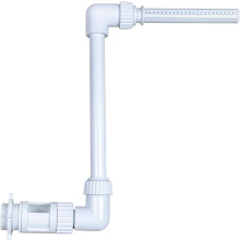 Pool-Wasserfall-Springbrunnen-Set für 1,5-Zoll-Rücklaufdüsen – Verstellbarer Sprinkler für Aufstell- und Einbaupools