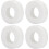 4-Pack Climbing Ring Replacement for Robotic Pool Cleaner - Compatible with 6101611-R4 Vacuum Maintenance 1