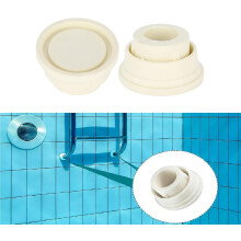 2er-Pack Gummipuffer für Poolleitern – 1,5-Zoll-Innendurchmesser-Stopfen, robuster Schutz für eingelassene Poolfolien