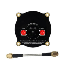 (Inner hole) 5.8GHz Triple Feed Patch Antenna SMA/RP SMA Directional Circular Polarization Antenna