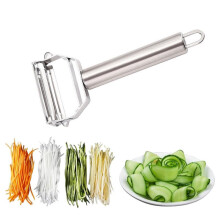 Rasnita Manual Grinder 2 Heads PP Packaging Kitchen Tool Stainless Steel Blade Ergonomic Handle Easy Clean Silver 18x6.8cm