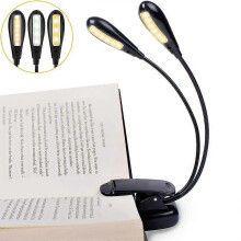 Solas Léitheoireachta In-athluchtaithe Le 14 Soilse LED, Gearrthóg Le Léamh Sa Leaba, Lampa Seastáin Cheoil, 3 Leibhéal