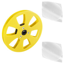 5inch 6-Gat Lege Spoelband voor 1/4 Inch Open Spoelband Recorder NAB-Hub Vervanging met Pakking B