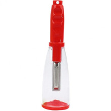 (Green) CeMaCo Red Vegetable and Fruit Chopper with Collection Container Multifunctional Kitchen Slicer Easy Clean