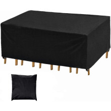 Garden furniture cover - Outdoor furniture cover - Furniture covers to protect tables, sofas, recliners and chairs - 420D Oxford - 242x162x100cm, Lil
