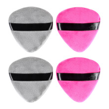 4St Losse Poeder Puff Voor Gezicht En Lichaam Compact En Lichtgewicht
