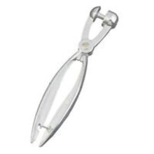 (Silver) Cherry Pitter, 19cm Aluminum Fruit Pitter for Cherry and Sour Cherry, Kitchen Gadget