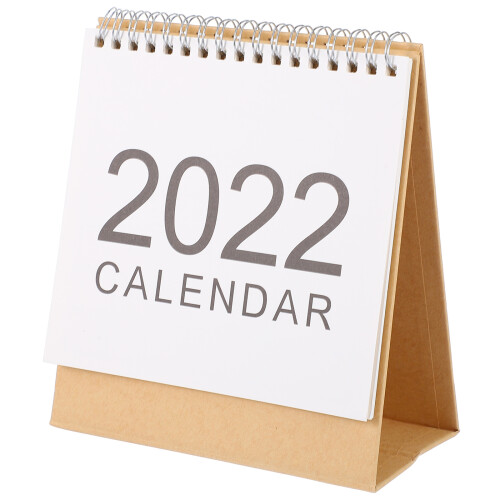 12022 Plannerbureaukalender Rood, Compact En Functioneel