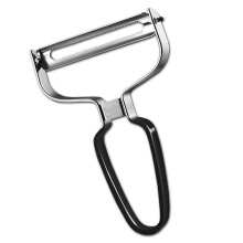 Vegetable Curler Large Vegetable Slicer Ergonomic Handle 420J2 Stainless Steel Black Kitchen Tool