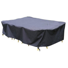 300cm Garden Furniture Cover, Rectangular Garden Furniture Cover, Waterproof Cover for Table Chair Sofas, Outdoor Garden Furniture Cover, 300x142x67c