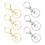 6St Keychain Sleutelring Hanger Voor Tas En Sleutels 1