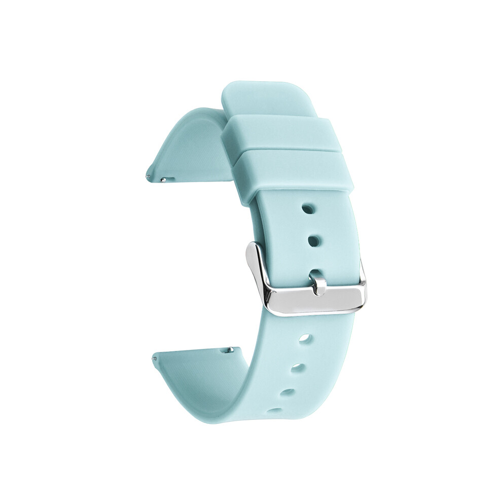 (Lake 20Mm) Universal Smart Watch Strap With Switchable Raw Ear Design Blue 113121216509