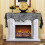 Rechteckige Polyester Tischdecke Spitze Halloween 1
