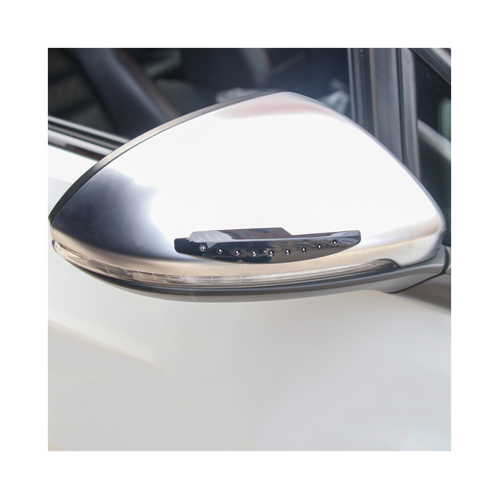 (Black) 4Pcs Car Door Edge Guard Bumper Strip Scratch Protector Anti-Collision Trim Black 413590177661