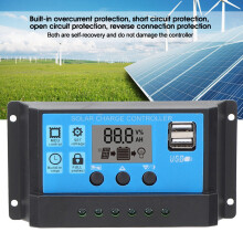 Solar Laderegler 30A LCD PWM USB Auto