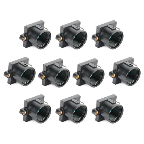 Objektivhalter M12x0,5,ABS,10 Stück