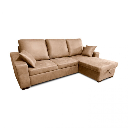 Sofá cama con chaiselongue reversible 4 plazas Edna