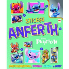 Sticeri Anferth Disney Pwthyn by Disney Paperback Book