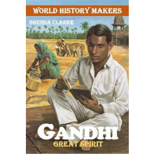 Gandhi by Brenda Clarke Paperback Book