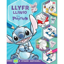 Llyfr Lliwio Disney Pwthyn by Disney Paperback Book