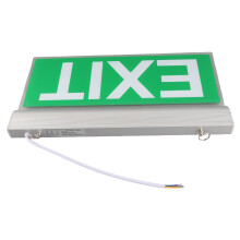 Acryl 3W Notausgang Licht 12 LEDs 90 Min