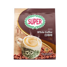 (Super original flavor 315g) Super Brand Malaysia White Coffee Instant Coffee Hazelnut/Brown Sugar/2-in-1 Family Pack Value Energy Boost 10-Pack