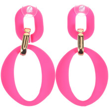 1Paar Unieke Roze Oorbellen Met Fijne Details Modebewuste Vrouwen
