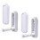 4PCS Folding Coat Hooks, Foldable Wall Hooks, Heavy Duty Zinc Alloy Wall Hook Space-Saving Design 1