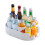 Refrigerator Rotating Storage Rack Rotatable Fridge Storage Box Turntable Organizer for Cabinet Kitchen Refrigerator A 1