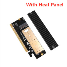 M.2 to PCIe X16/X4 Adapter Card, NVMe SSD Adaptor, M Key, PCI Express 3.0 X4, for 2230 to 2280 SSD