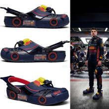 (blue, 38-39) Oracle RedBull Racing Racing Sandals Unisex Blue Breathable Comfort Fashion Outdoor