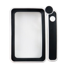 4X Large Magnifying Glass with LED Lights USB Loupe Rechargeable Magnifier Handheld Reading Magnifying Lamp
