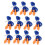 Swimming Earplugs Diving Wired Earplugs Comfortable Soft Silicone Earplugs 10pcs 1