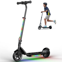 K2PRO Elektro-Trottinette für Kinder | 150W Motor | 3 Geschwindigkeiten (3/6/10 MPH) | 3-fach verstellbare Höhe | Magnetisches Laden | Doppelbremsen