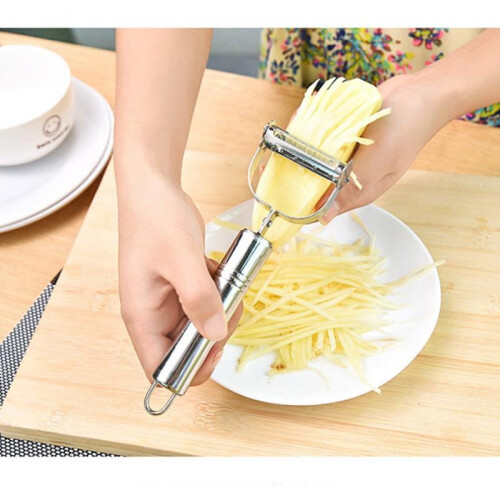 LOEYA Stainless Steel Fruit Vegetable Slicer Rust Proof 175x55mm Multi-Function Kitchen Cutter 1