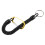 Key , with carabiner and spiral cable, 13 cm, random color 1