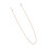 Edelstahl Halskette Gold, 50,8 cm 16