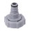 Schlauchadapter (grau, 32 mm) – Anschlussadapter für Pools 1